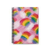 Splash of Rainbows, Spiral Notebook - Ruled Line