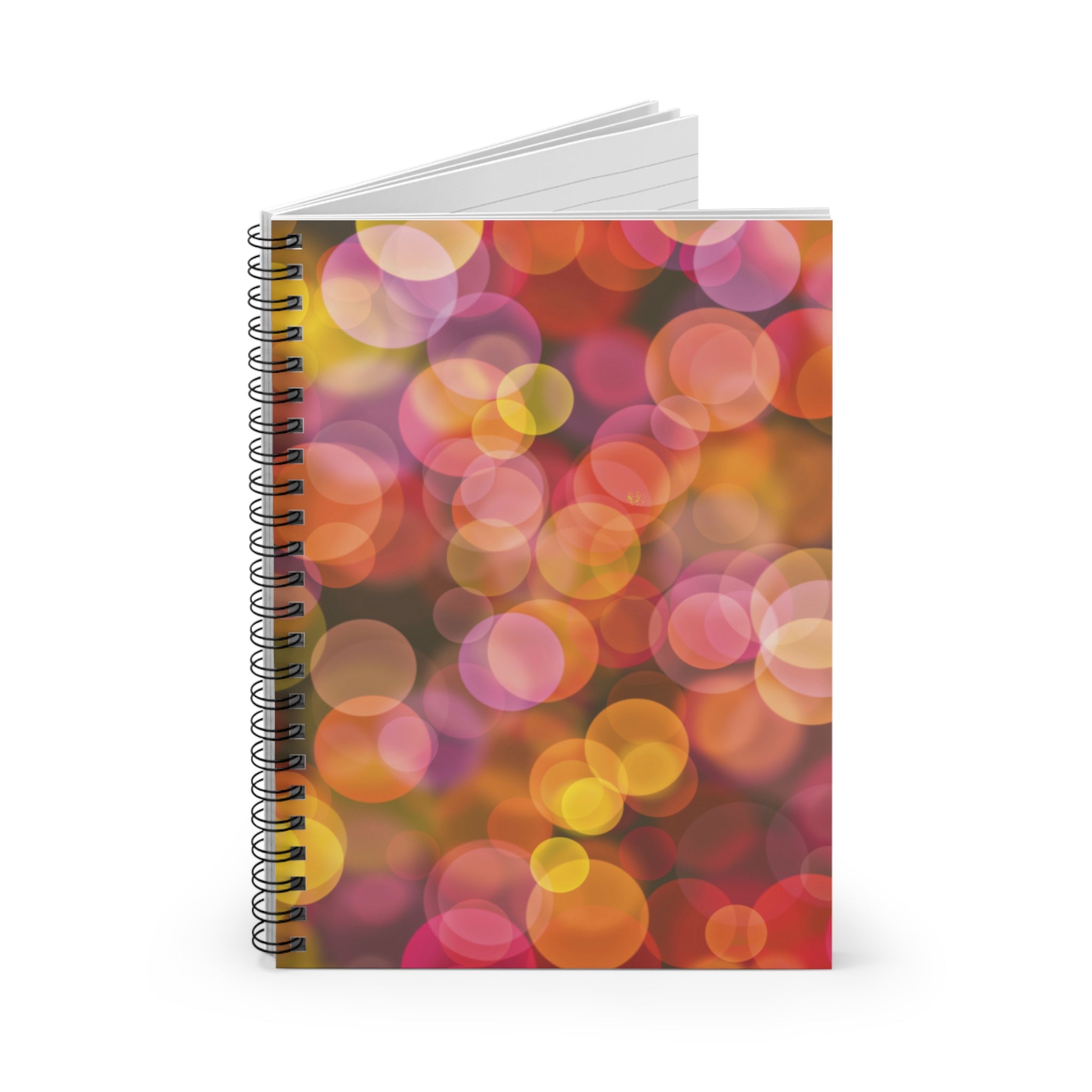 Warm Illuminations, Spiral Notebook - Ruled Line