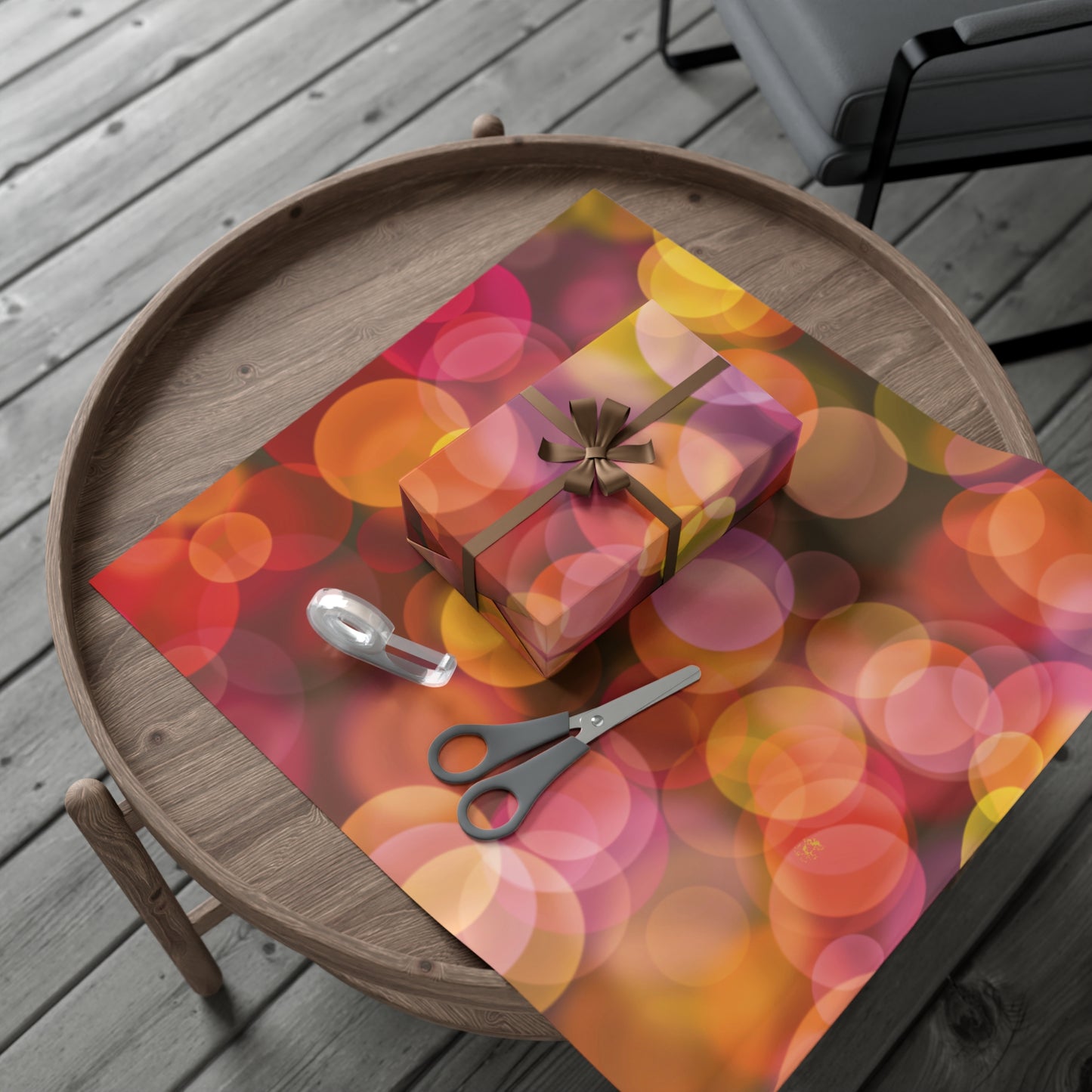 Warm Illuminations, Wrapping Paper for Holidays & Celebrations