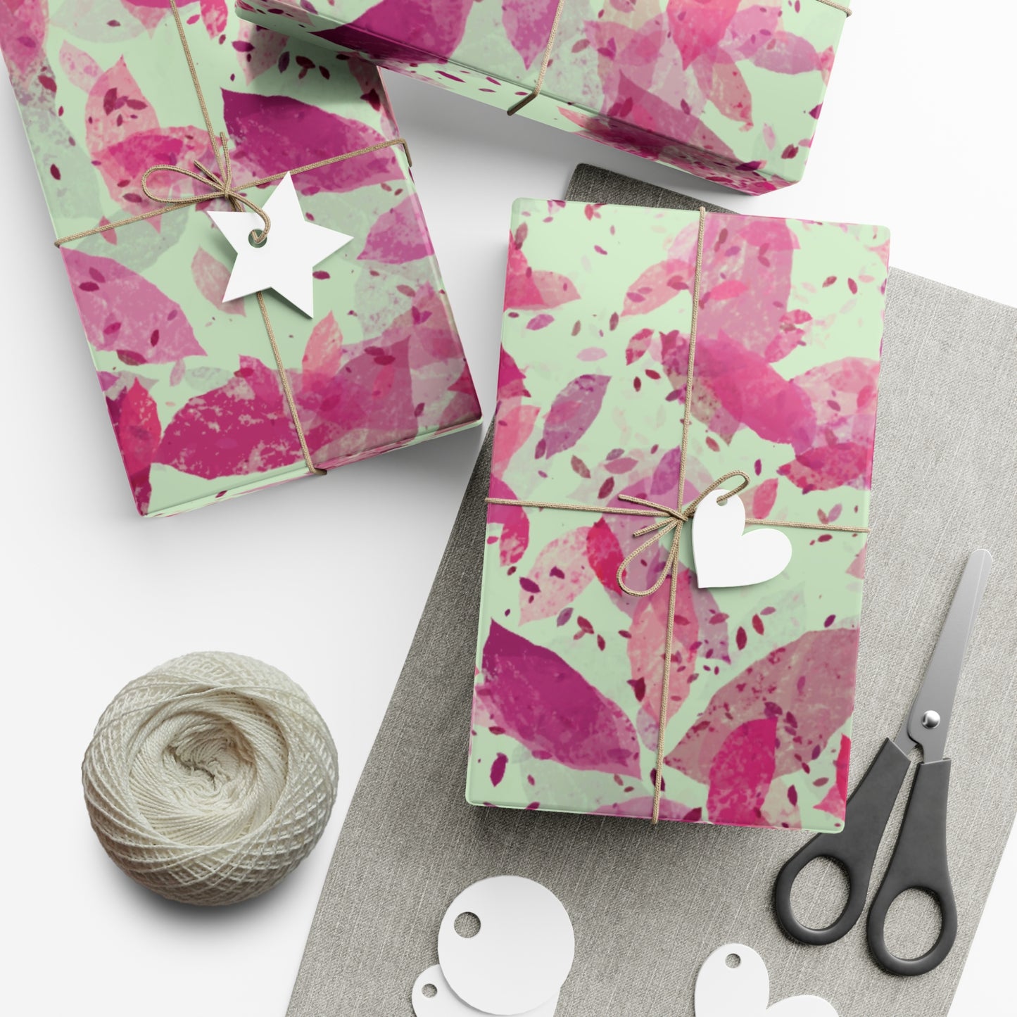 Floating Petals, Wrapping Paper for Holidays & Celebrations