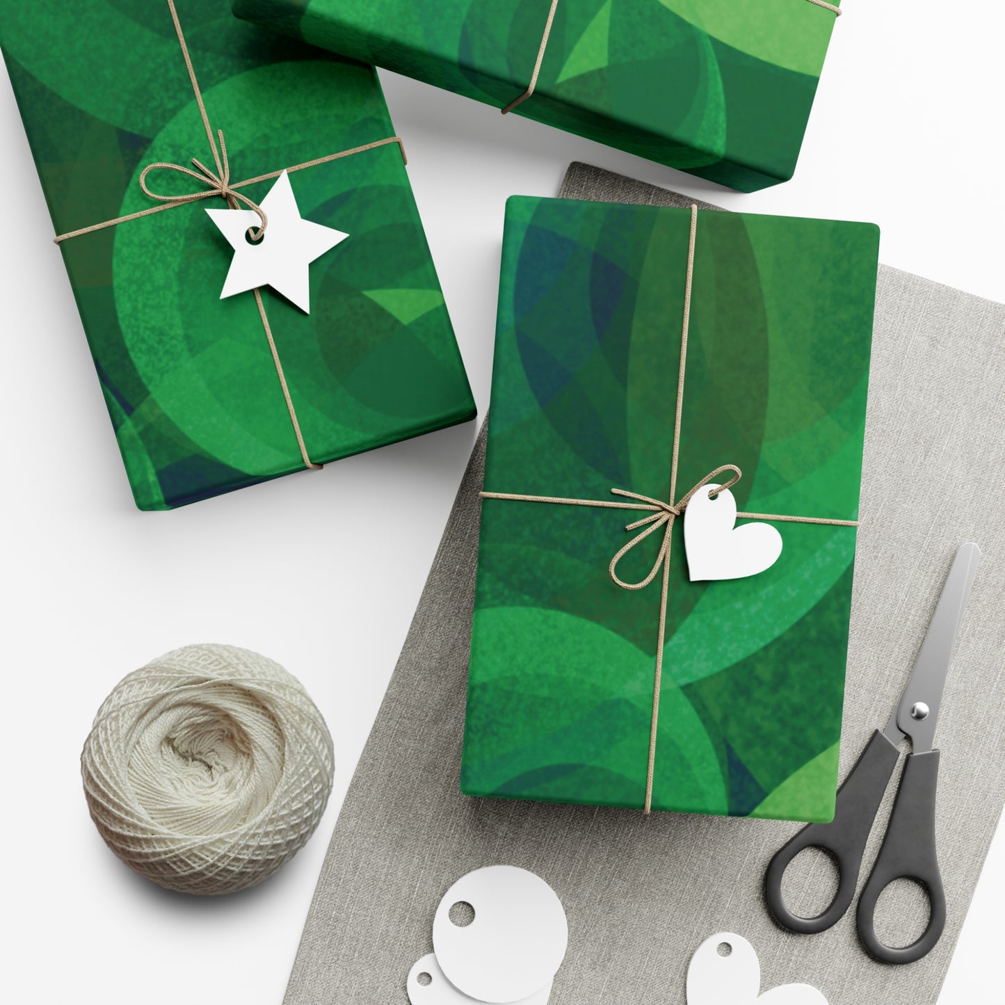 Virescence Elements, Wrapping Paper for Holidays & Celebrations