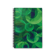 Virescence Elements, Spiral Notebook - Ruled Line