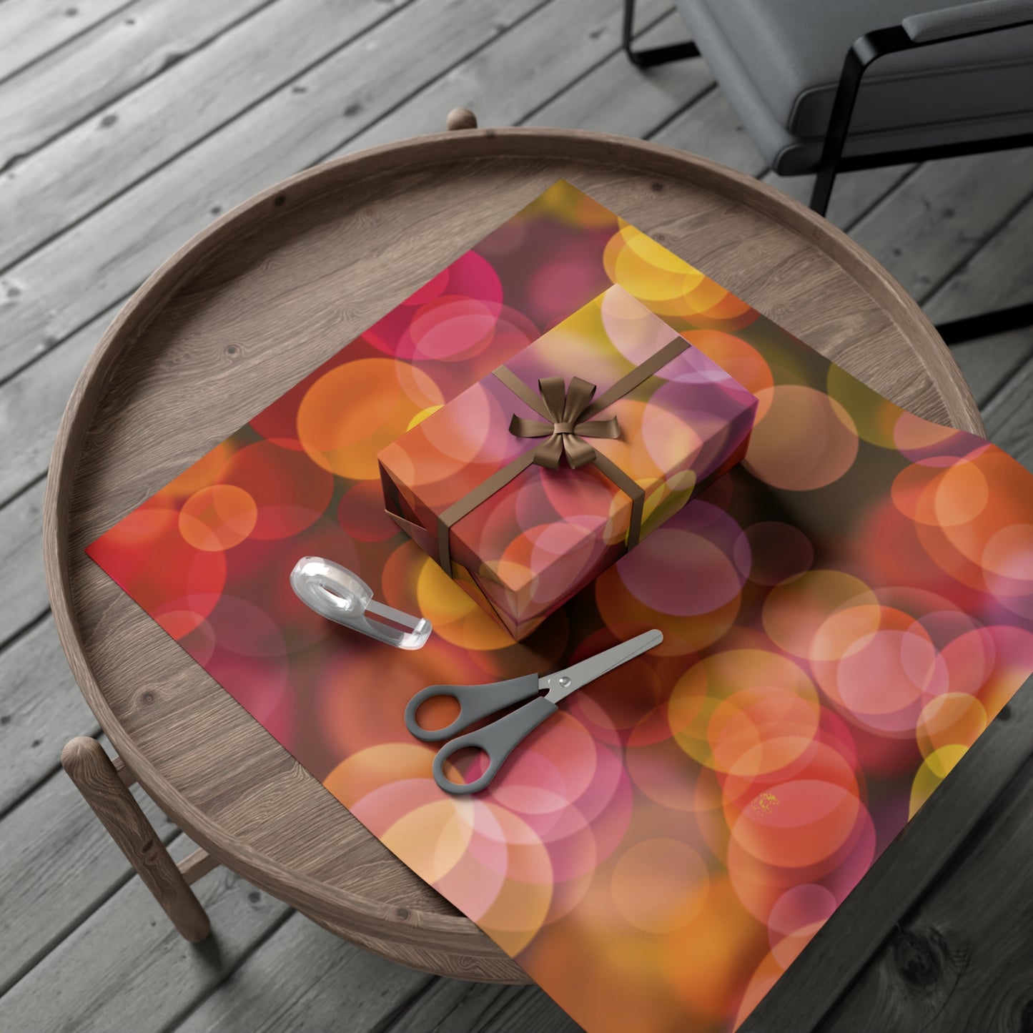 Warm Illuminations, Wrapping Paper for Holidays & Celebrations