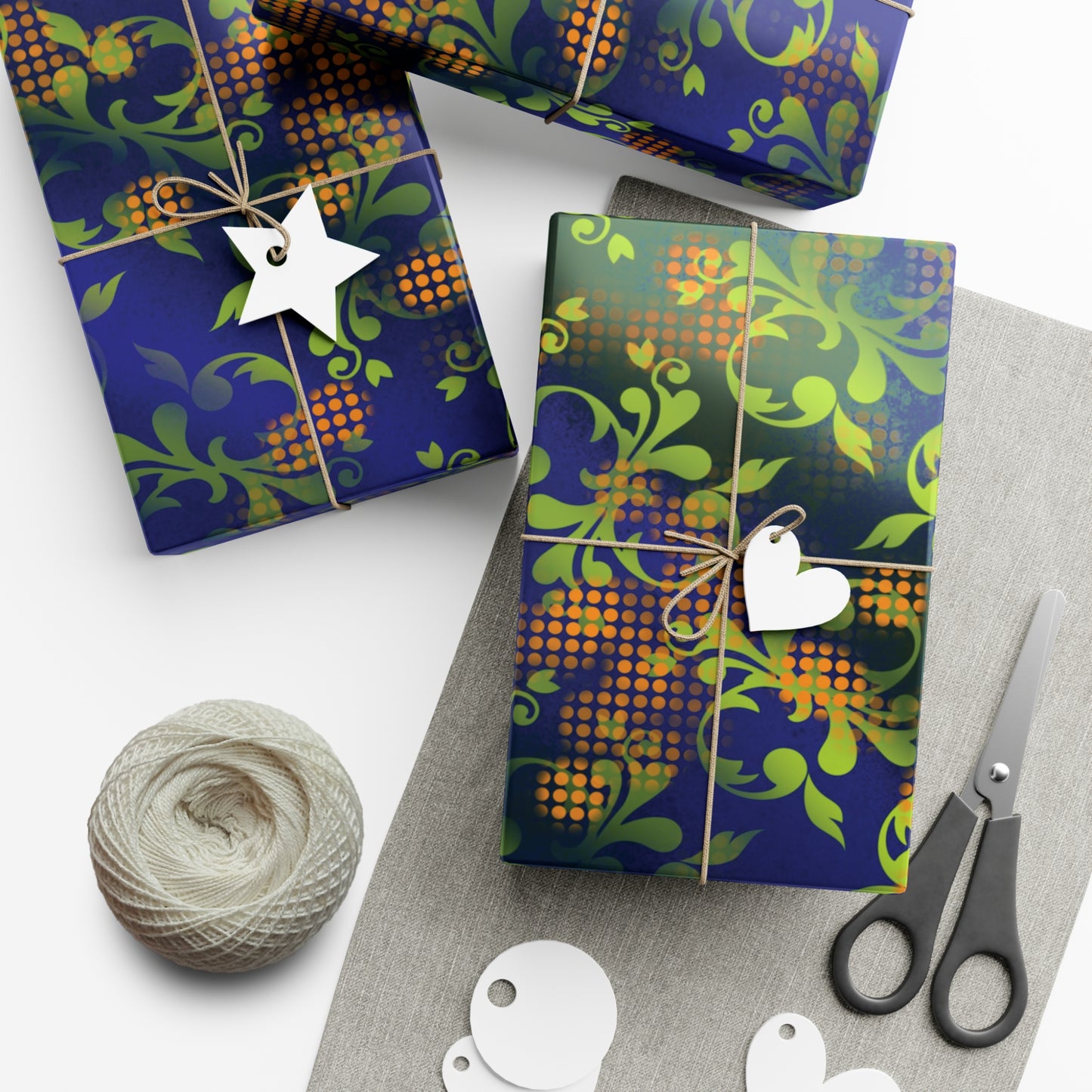 Midnight Stroll, Wrapping Paper for Holidays & Celebrations