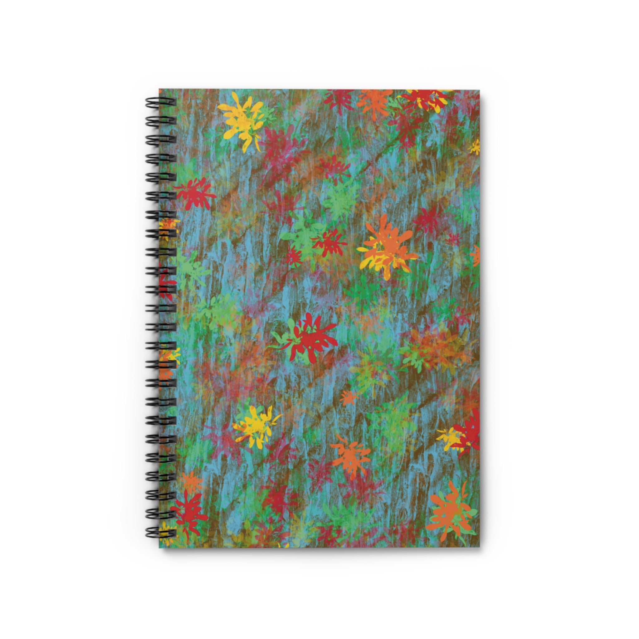 Autumn Flora, Spiral Notebook - Ruled Line