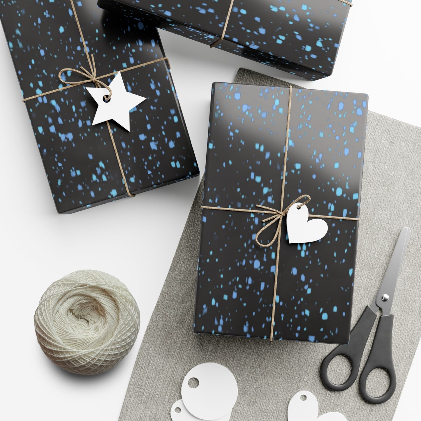 Deep Galaxy, Wrapping Paper for Holidays & Celebrations