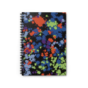 Speckled Pigment - Orange Variant, Spiral Notebook - Ruled Line