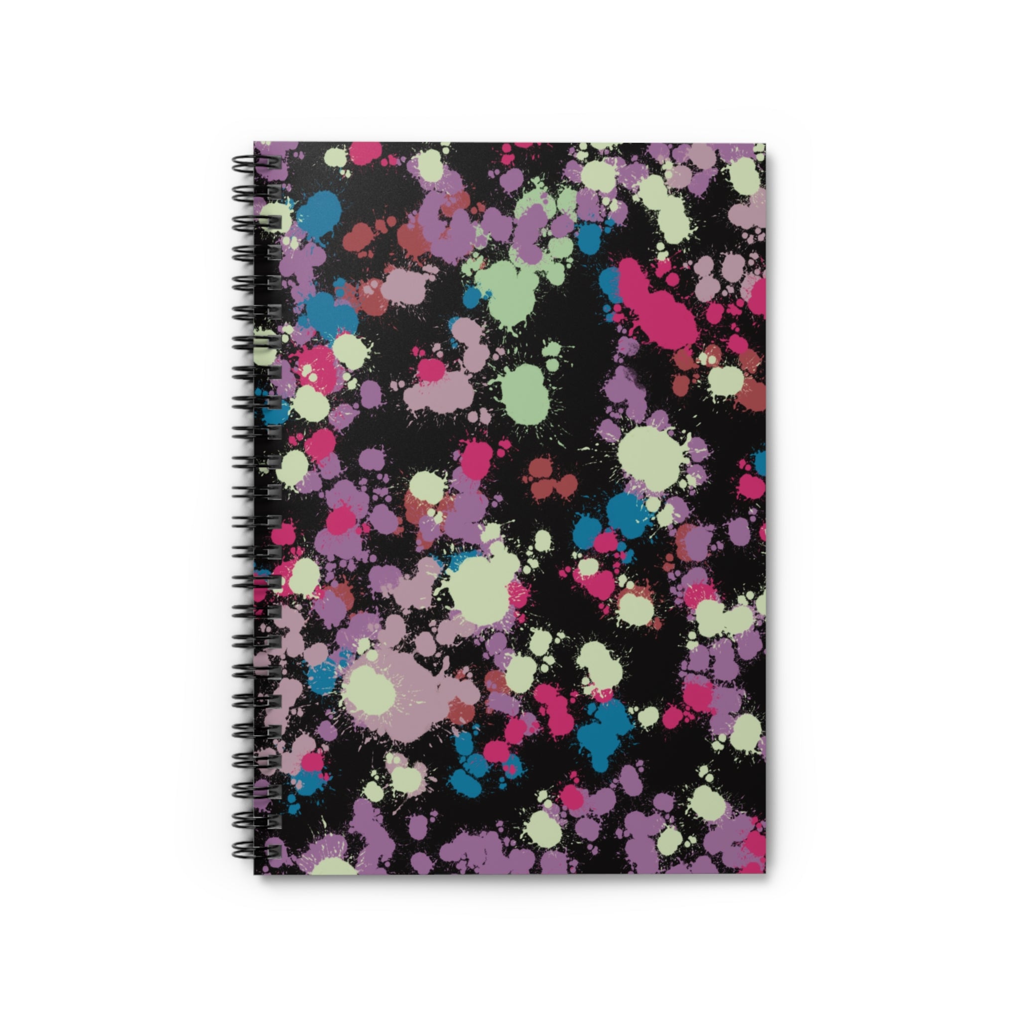 Speckeled Pigment - Pink Variant, Spiral Notebook - Ruled Line