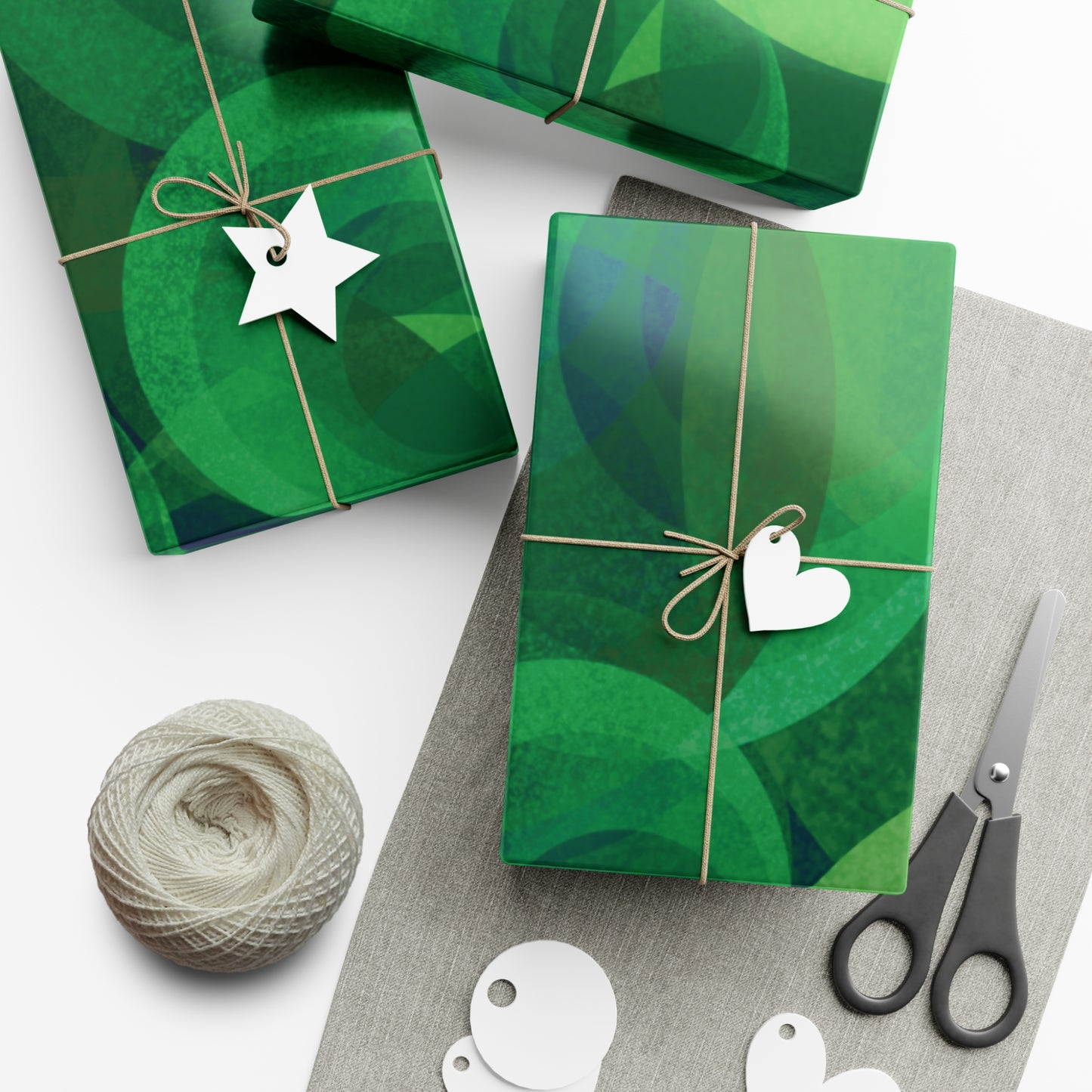 Virescence Elements, Wrapping Paper for Holidays & Celebrations