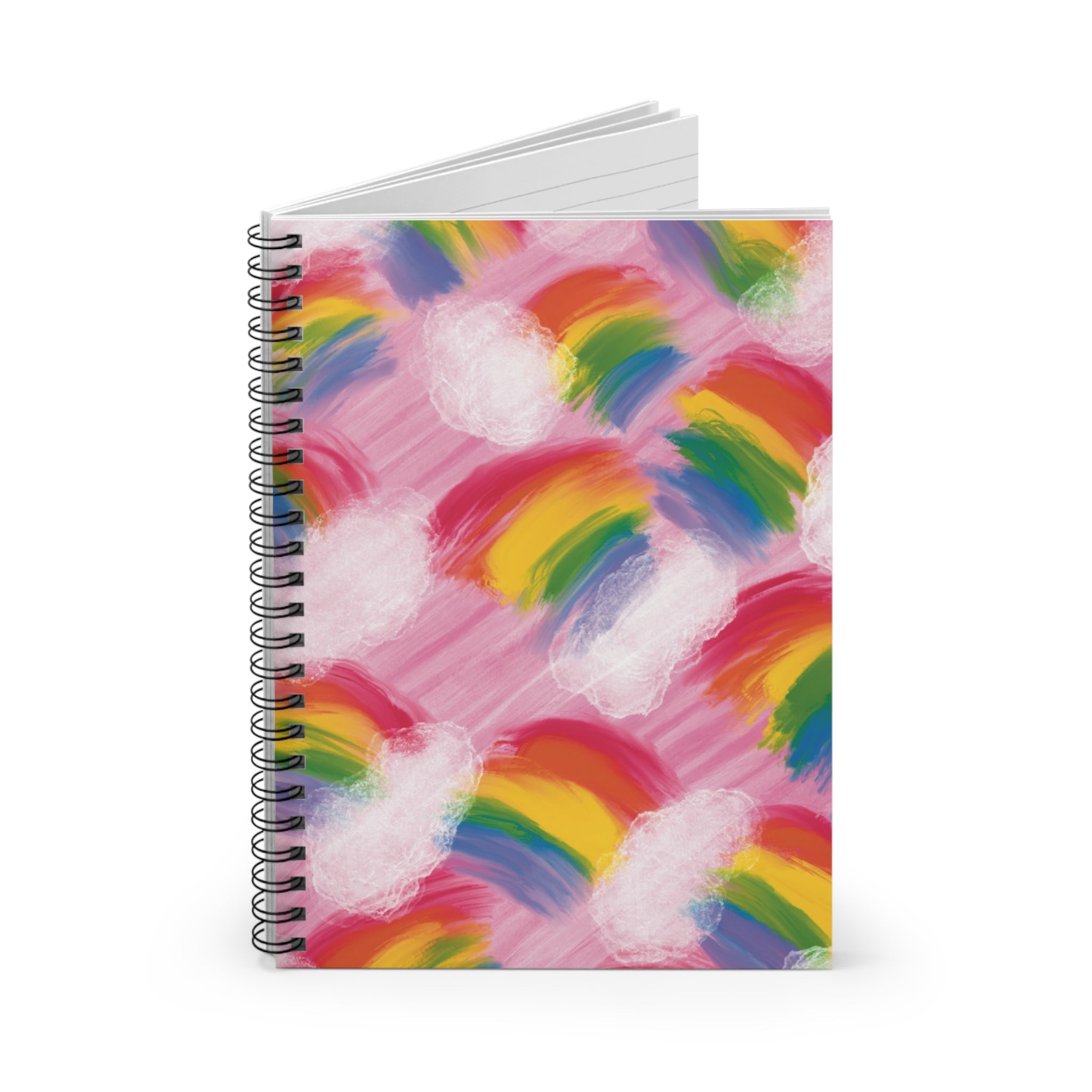 Splash of Rainbows, Spiral Notebook - Ruled Line