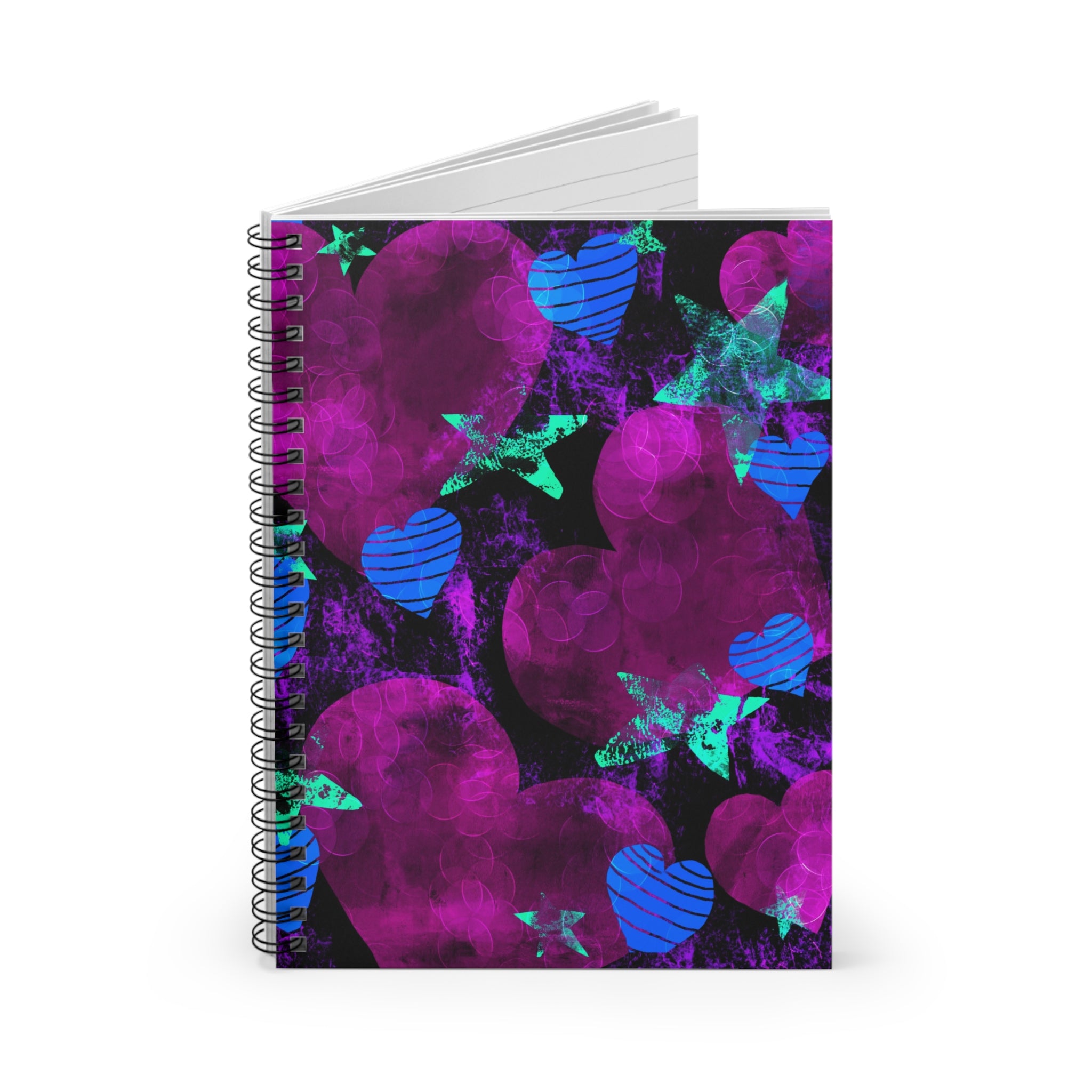 Teenage Romance, Spiral Notebook - Ruled Line
