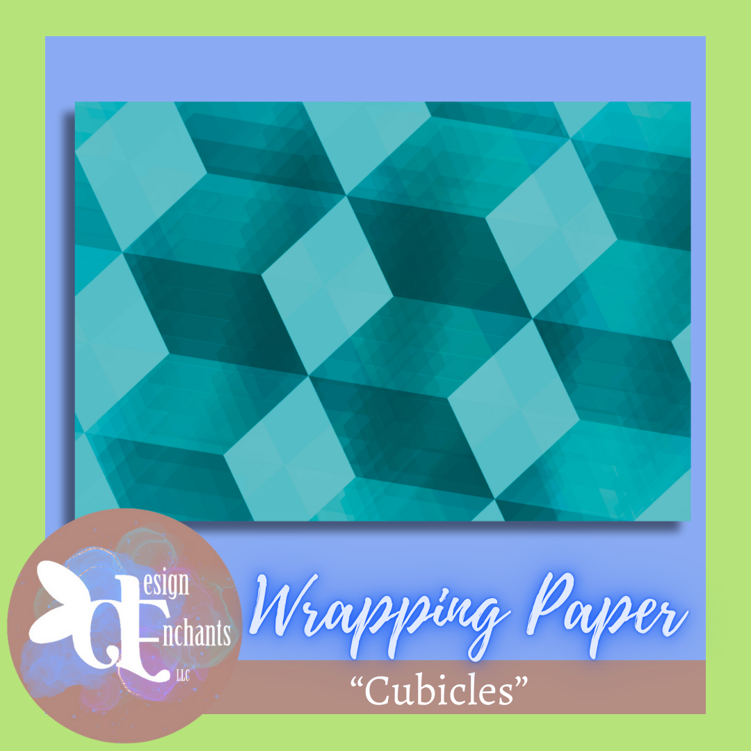 Cubicles, Wrapping Paper for Holidays & Celebrations