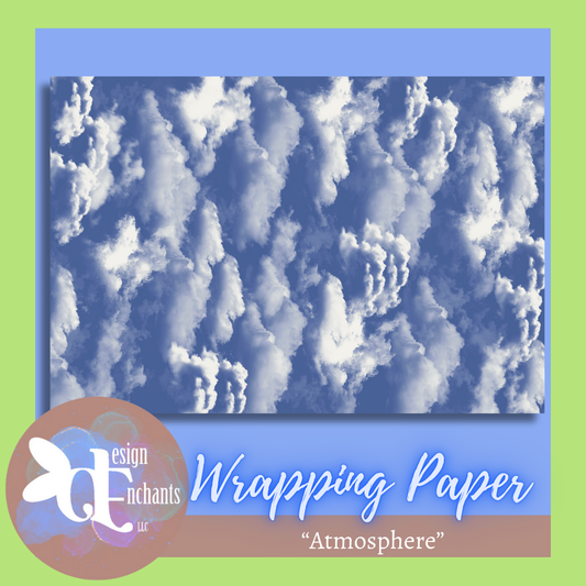 Atmosphere, Wrapping Paper for Holidays & Celebrations