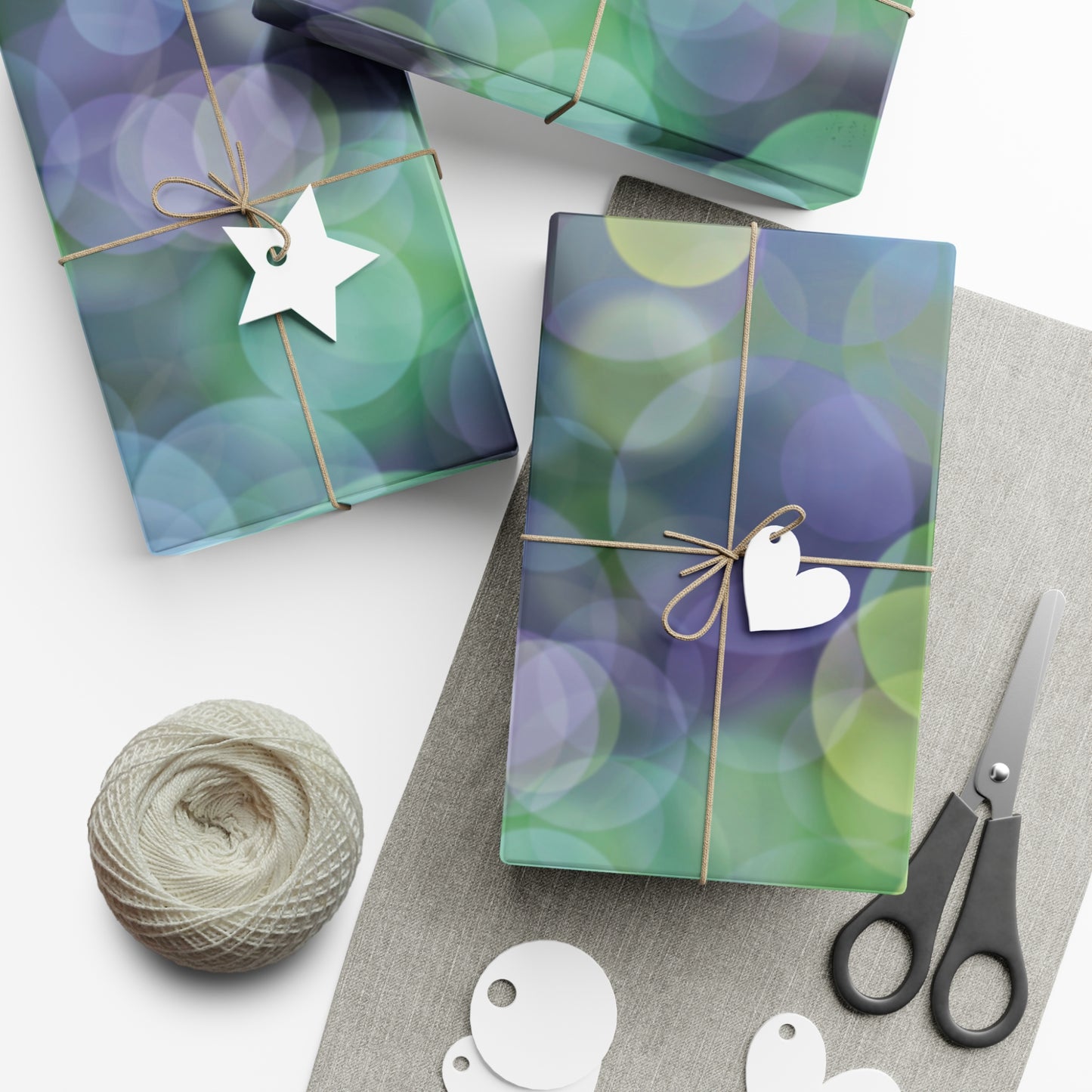 Cold Illuminations, Wrapping Paper for Holidays & Celebrations