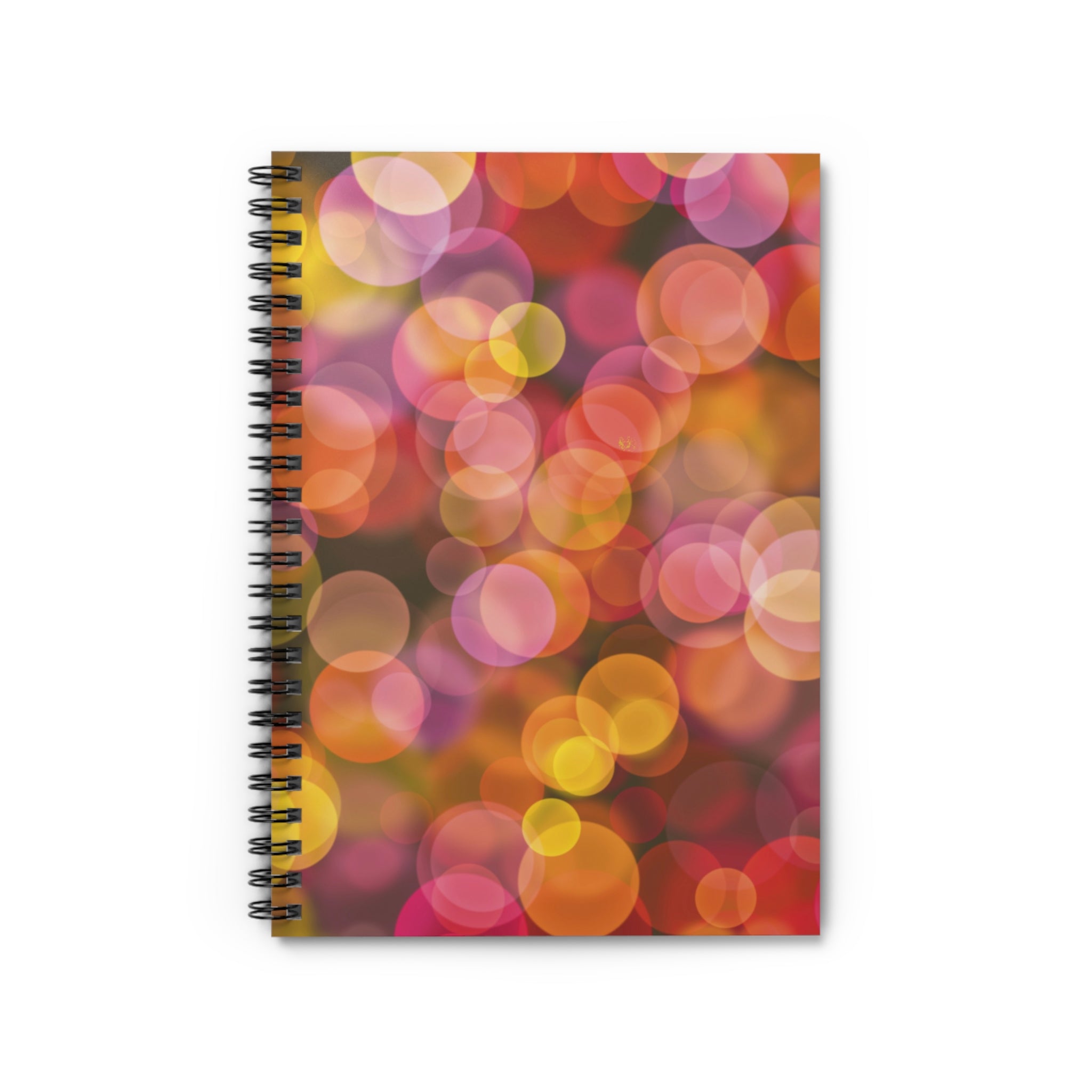 Warm Illuminations, Spiral Notebook - Ruled Line