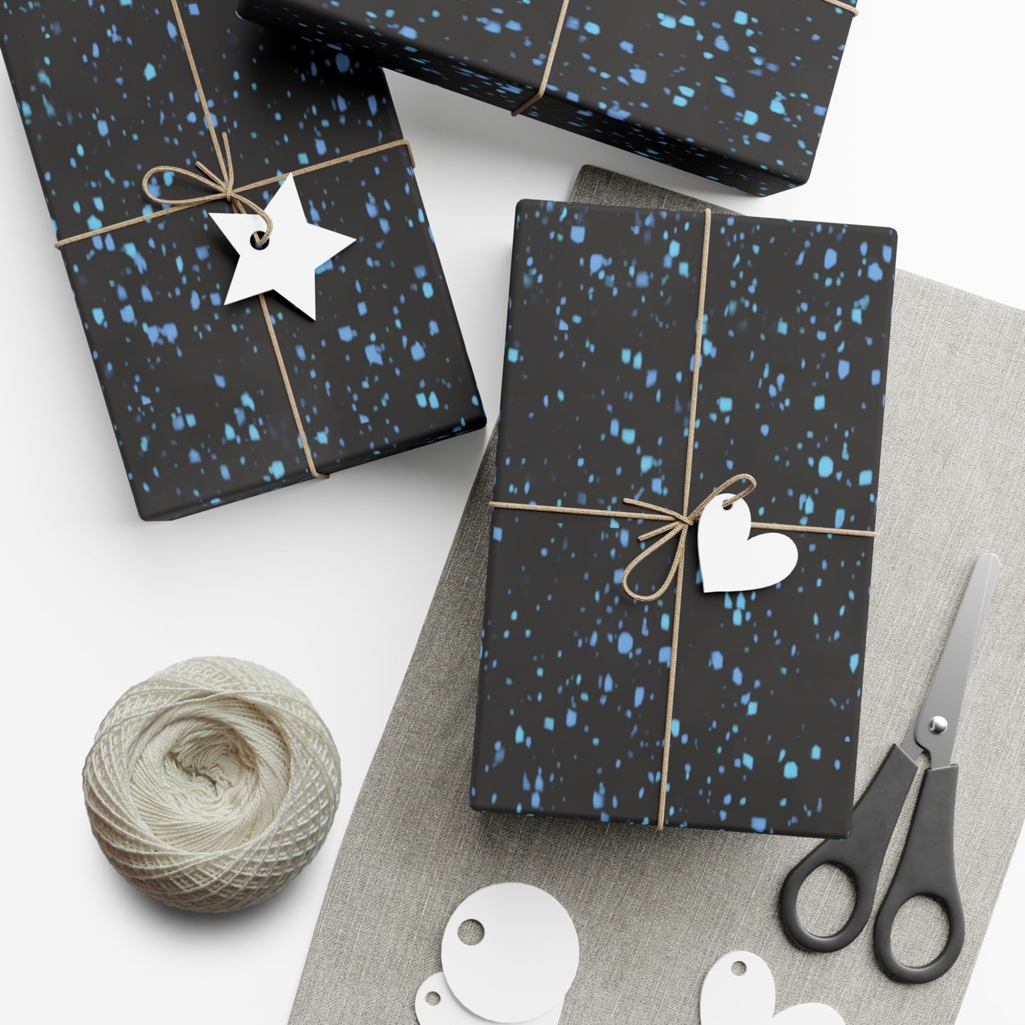 Deep Galaxy, Wrapping Paper for Holidays & Celebrations