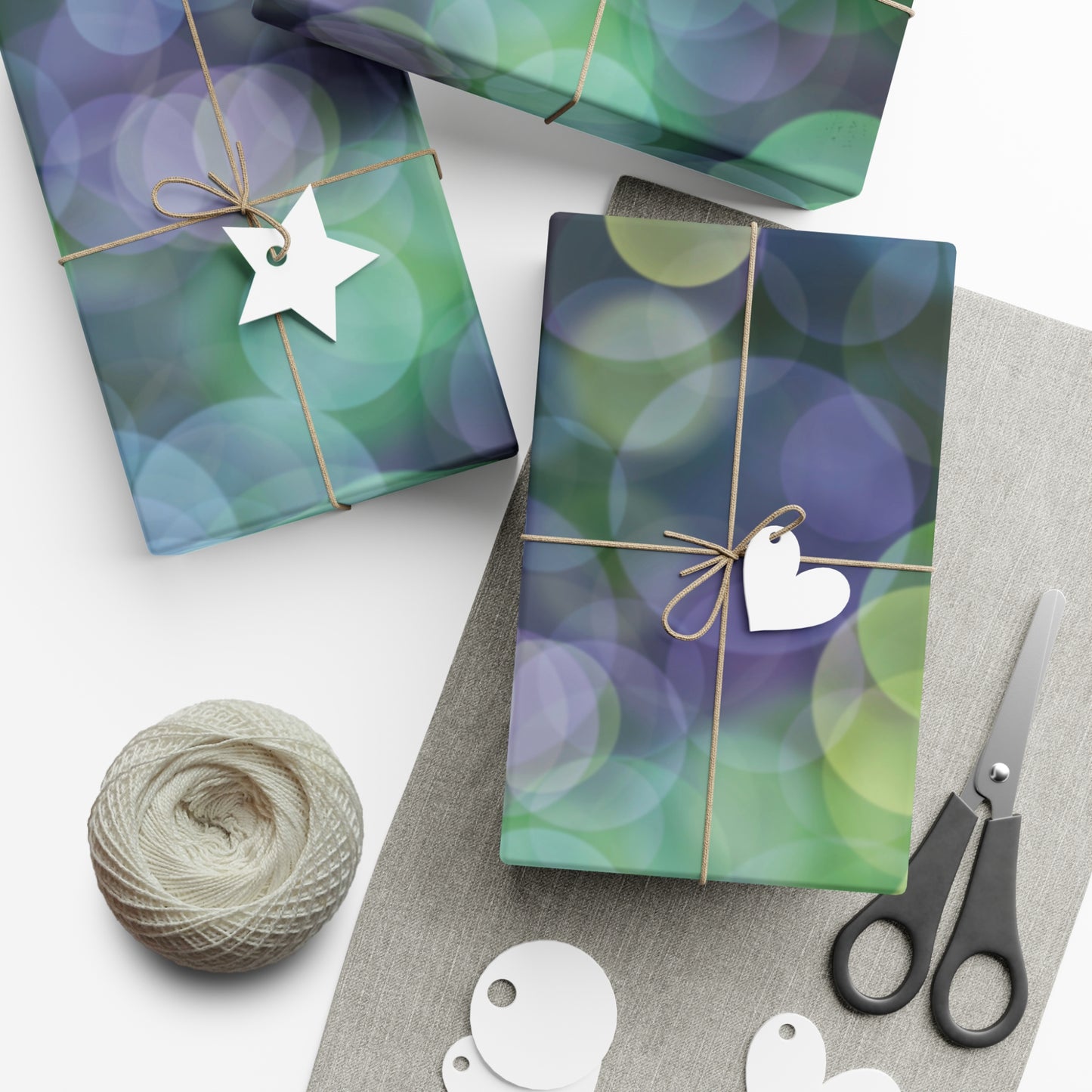 Cold Illuminations, Wrapping Paper for Holidays & Celebrations