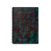 Quadrates, Spiral Notebook - Ruled Line
