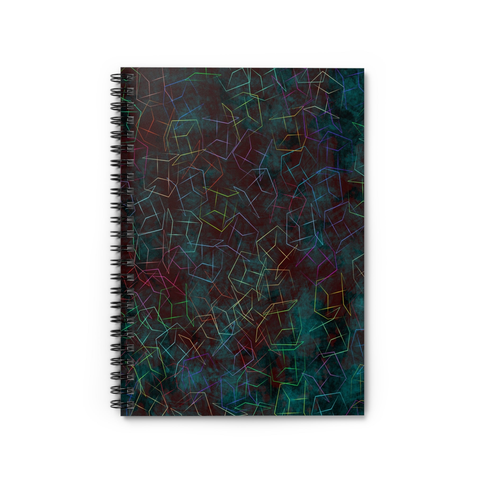 Quadrates, Spiral Notebook - Ruled Line