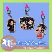 Apothecary Diaries Fan Art Keychains