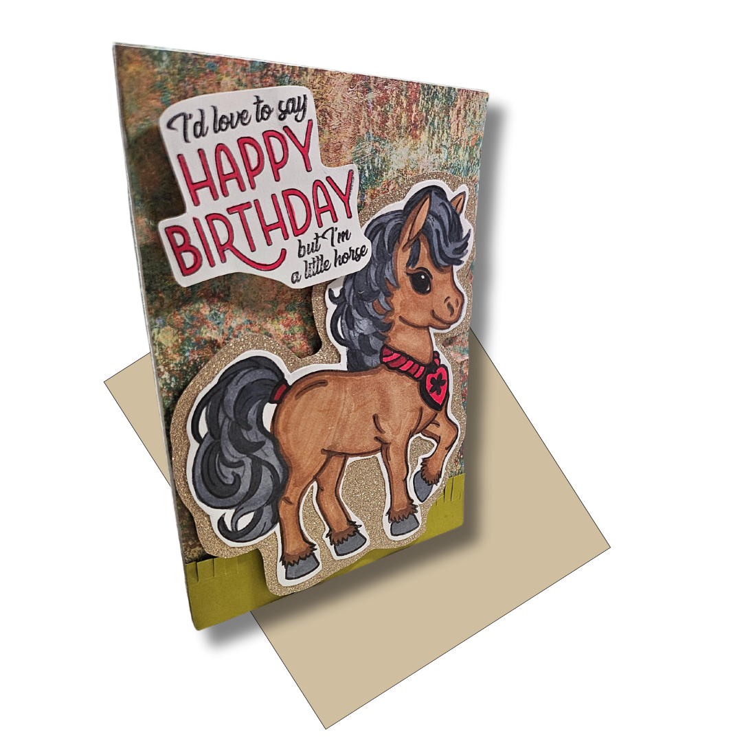 Happy Birthday, A Little Horse