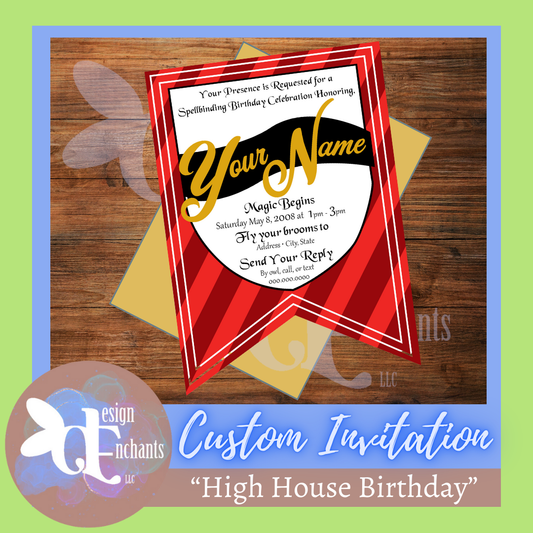 High House, Birthday Invitation