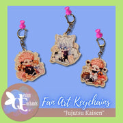 JuJutsu Kaisen Fan Art Keychains