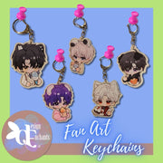 Love & Deepspace Fan Art Keychains