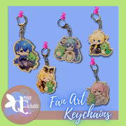 Vocaloid Fan Art Keychains
