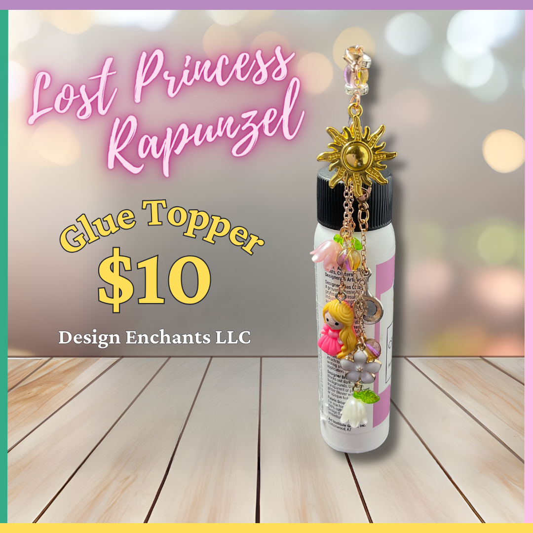 Glue Topper, Lost Princess Rapunzel