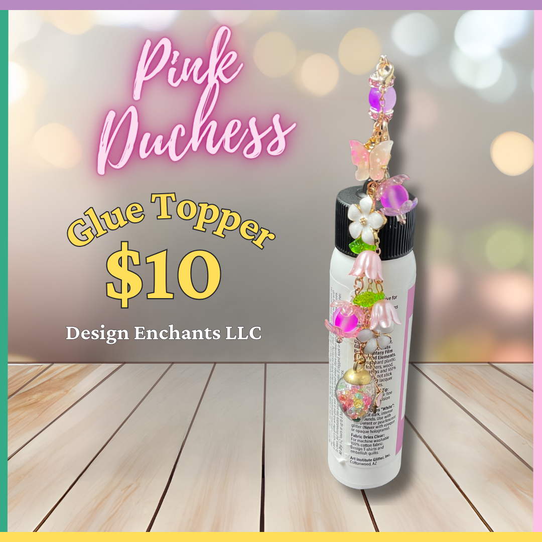 Glue Topper, Pink Duchess