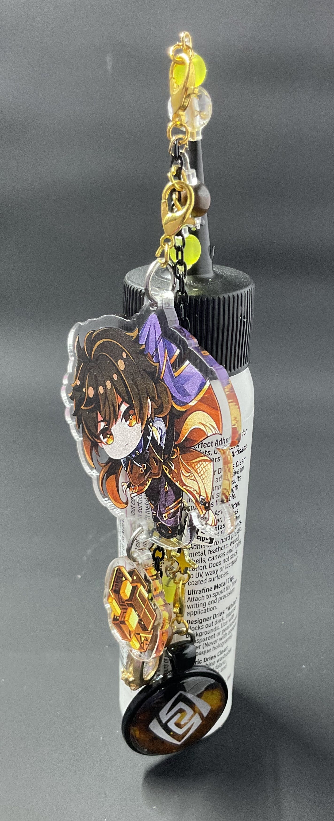 Glue Topper, Anime-Zhongli; Geo